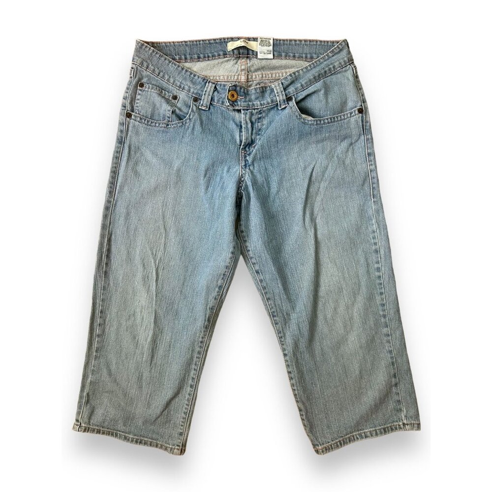 Levi's Light Blue Cropped Jeans